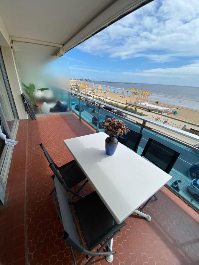 Spacious Bright Nest With Balcony Facing The Sea Pornichet Eksteriør billede